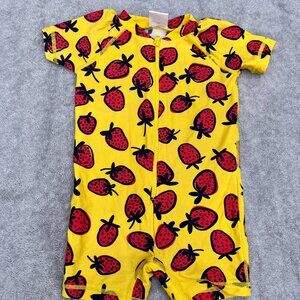 Hanna Andersson one piece rash guard swimsuit